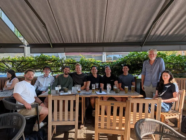 HonestBrands members at an outdoor meet up.